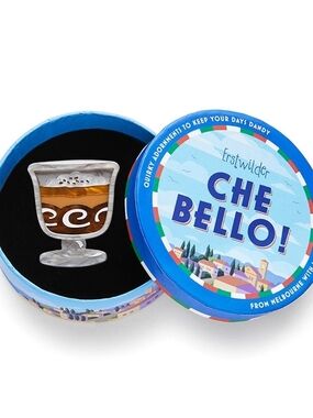 Erstwilder Che Bello! Cheer Me Up Brooch